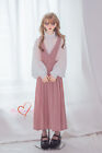 1/4 1/3 Uncle BJD Clothes Literary Youth Outfit Suspender Skirt + Shirt + Socks