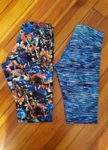 KOS USA Yoga Pants Women's Set Of 2 Size SM EUC  - Picture 1 of 4