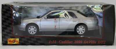 NEW Cadillac 2000 1:18 DeVille DTS Maistro Silver Model Car Classic Collectable - Image 1 of 4
