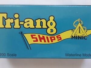 Triang Minic Ships Collection HMS Cardiff, Newcastle, Glasgow