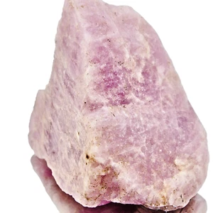 5.5oz UV ACTIVE Kunzite Nigeria Purple Lilac Raw Natural Rough Crystal Mineral - Picture 1 of 9
