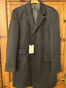 CHESTER BY CHESTER BARRIE Sandown Topcoat Tailored Fit Grau 40R Neu mit Etikett UVP 350€ - Bild 1 von 17
