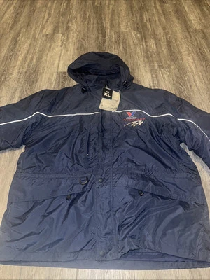 Brand New Valvoline Racing Tri-Mountain Colorado 9100 Nylon 3-in-1 Black Coat Xl - Image 1 of 4