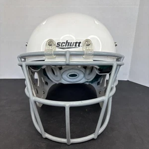 Schutt DNA Pro+ Football Helm Erwachsene Medium weiß grau Gesichtsmaske Made in USA - Bild 1 von 11
