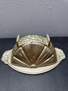 Nordic Ware Citrus Slice Lemon 3-D Cake Pan 5 Cup 1.2 Liters Gold USA - Picture 1 of 8