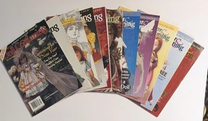 DOLL CRAFTER & COSTUMING Magazine Lot x11 2003-2006 Clothes Costumes Patterns - Picture 1 of 4