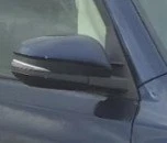 Espejo retrovisor de puerta de pasajero derecho Toyota 4Runner 2014-2024 vista lateral OEM Foto 1 de 4