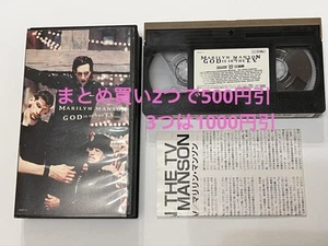 MARILYN MANSON Dio è nella TV VHS - Foto 1 di 4