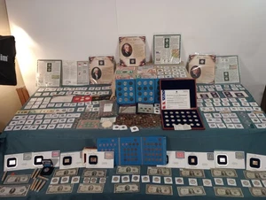 Huge Coin & Currency Lot .Gold, Platinum,Silver,Barber, Errors,OBW, - Picture 1 of 24
