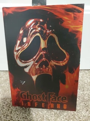 Figura de acción Ghost Face Ultimate Inferno Scream con armas 7" Horror Moive juguetes Foto 1 de 4