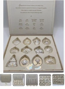 Juego de mini adornos Hallmark Keepsake “A Happy Life Together” 2006 Julia Forsyth - Imagen 1 de 7