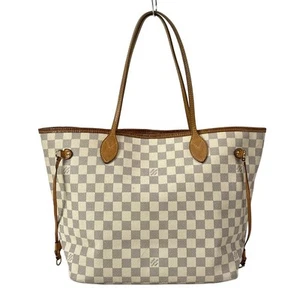 Auth LOUIS VUITTON Neverfull MM N41361 Azur Damier - SA3195 Tote Bag - Picture 1 of 20