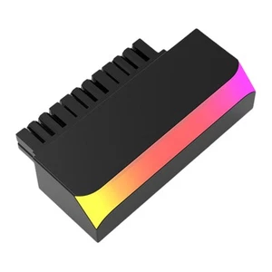 ATX 24Pin Adapter auf 90° ARGB Adapter DIY Computerzubehör Schwarz C5H32755 - Bild 1 von 6