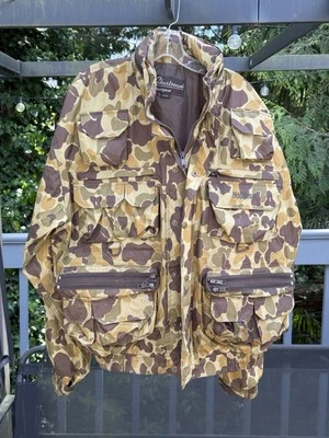 Vintage Lakestream By Hodgman Hunting Fishing Waterproof Jacket Camo Size XL - Image 1 of 4
