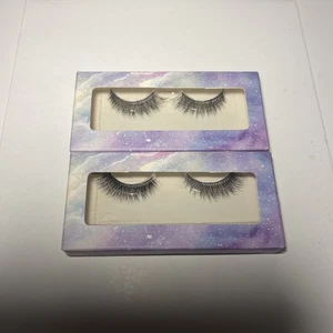 Pestañas de visón sintético adhesivas negras ópalo 3d Cas Cosmetics NUEVAS EN CAJA medianas - Imagen 1 de 5