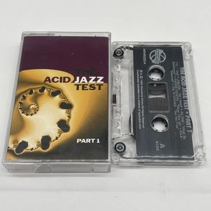 Acid Jazz Test Part 1 Cassette Tape RARE Compilation 1994 *TESTED WORKING - Imagen 1 de 3