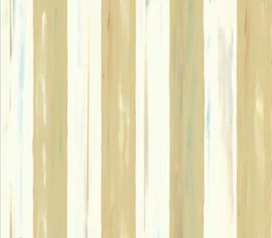 MacKenzie Childs Parchment Stripe Wallpaper 5.2sq m Roll Wall Covering Unpasted - Picture 1 of 8