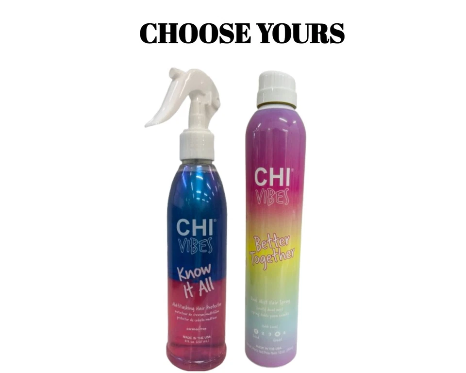 CHI Vibes - Hair Spray 10 fl oz or Hair Protector 2 fl oz/8 fl oz - CHOOSE YOURS - Image 1 of 1