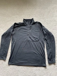 Patagonia Men's Regulator R1 Pullover Fleece Jacket Forge Gray Size Large - Picture 1 of 19