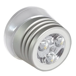 Lumitec Zephyr LED Spreader Deck Light - White Non-Dimming - White Base - 101325 - Picture 1 of 2