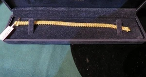 60% CLEARANCE! NWT $77,594 MAGNIFICENT 18KT GOLD FANCY YELLOW DIAMOND BRACELET - Picture 1 of 1