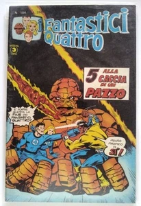Fantastici Quattro n. 184 5 calla caccia di un pazzo ed. Corno - Foto 1 di 1
