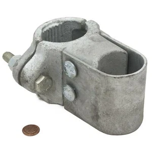 2 Cerniere scatola cancello industriale 1/2"" (adatta a 2 3/8"" OD) - Foto 1 di 2