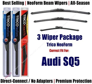 3pk Super-Premium NeoForm Wipers fit 2018+ Audi SQ5 - 162413/2013/15I - Picture 1 of 1