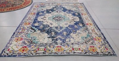 Alfombra de encuadernación dañada AZUL MARINO / LT 9' X 12', precio reducido 1172709142 MNC243N-9 Foto 1 de 4