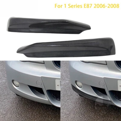  BMW 1 Series E87 2006-2008 Accessorie Real Carbon Fiber Front Corner Protection - image 1 of 4