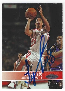 TYRONN LUE HOUSTON ROCKETS SIGNED CARD CLIPPERS CELTICS MAVERICKS MAGIC BUCKS - Picture 1 of 1