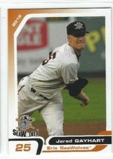 2012 Erie SeaWolves (Double A-Detroit Tigers) Jared Gayhart