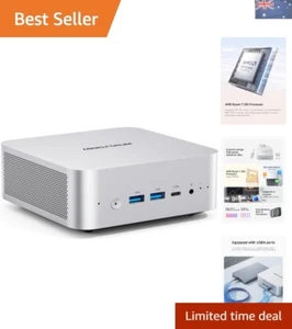 Compact AI X1-255 Mini PC - AMD Ryzen 7, 64GB RAM, 4K@120Hz, Ultra Connectivity - Picture 1 of 10