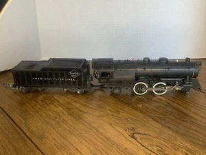 American Flyer S Gauge 302 Locomotive And Tender Tested - Picture 1 of 15