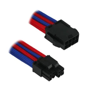 Nanoxia 8-Pin EPS Verlängerung - 30 cm - blau/rot - Bild 1 von 1