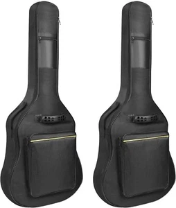 Guitar Bags, 2 Pack Guitar Gig Bag, 38 40 41 inch Electric Guitar Case, Waterpro - Picture 1 of 7