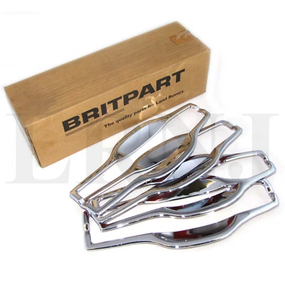 LAND ROVER RANGE ROVER L322 ДВЕРНАЯ РУЧКА ОБЪЕМНЫЙ ПЛАСТИК - ХРОМИРОВАННЫЙ НАБОР ИЗ 4   - Изображение 1 из 4