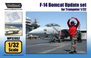 Wolfpack WP32052 , F-14 Bomcat Update Set (for Trumpeter 1/32) , Scale 1/32 - Bild 1 von 4