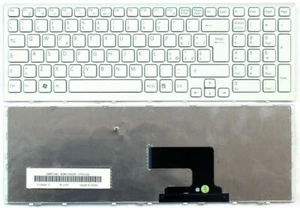 Tastiera ORIGINALE per SONY VAIO VPCEH - VPCEH3N6E - PCG-71911M ITALIANA bianca - Picture 1 of 1