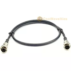 SNAIC 5 PIN DIN TO 5 PIN DIN TWIST LOCK INTERCONNECT CABLE FOR NAIM PRE-AMP - Picture 1 of 6