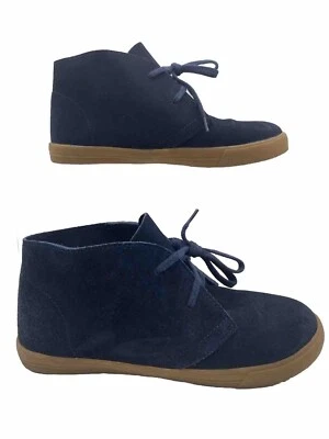 Botas J Crew Crew Cuts Gamuza Desierto Talla K6 Azul Chukka Botines E1614 Botín Foto 1 de 4