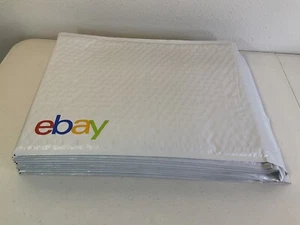 eBay-Taschen mit Polsterung. Menge von ZEHN. 13"" x 9,75 NEU. - Bild 1 von 4