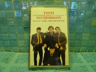 Them Featuring Van Morrison Cassette Tape TESTED IMPORT -EXTRA TAPES SHIP FREE - Image 1 of 3