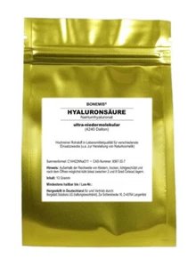 Hyaluron (Anti-Aging-Creme selber machen), Rohstoff für Naturkosmetik, 10 Gramm - Bild 1 von 1