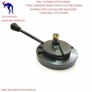 Ball Turning Attachment for Lathe Machines Center Height 3.5” Turn Balls & Cones - Picture 1 of 5
