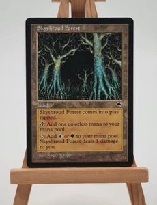 Skyshroud Forest Tempest Magic mapa MTG inglés (Wolkenwald) - Imagen 1 de 2