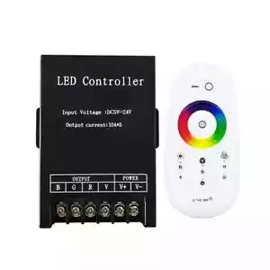 Control remoto táctil 2.4G 30A RGB atenuador tira de luz LED control DC5-24V - Imagen 1 de 7