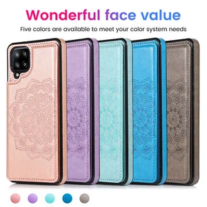 Flower Leather Card Slot Shockproof Case For Huawei P40 Pro P30 Mate 20 Lite - Picture 1 of 18