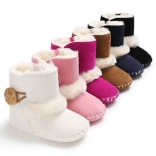 0-18M Newborn Infant Baby Girls Snow Boots Hot Winter Plush Boots