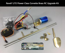 Revell 1/72 Flower Class Corvette Brass RC Upgrade Kit 05112 00451